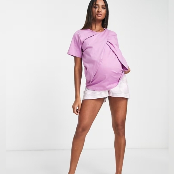 ASOS Cotton  Nursing Tee Size 2 - Picture 1 of 11